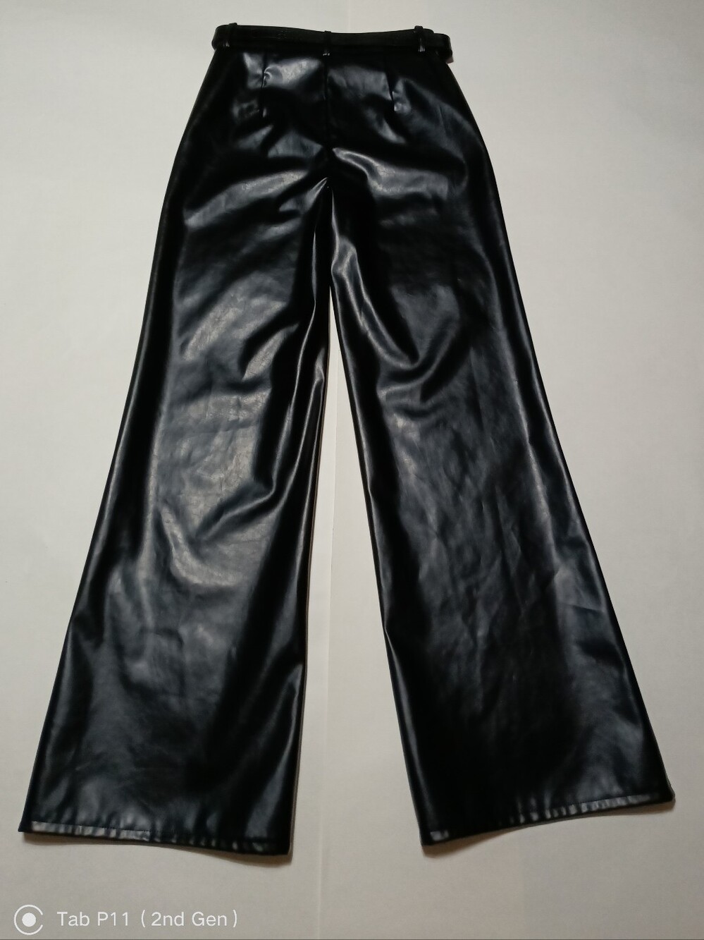 Gianni Bini Black Wide-Leg Velvet Pants - Picture 5 of 16